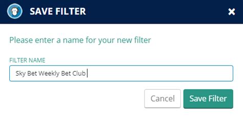 odds filter